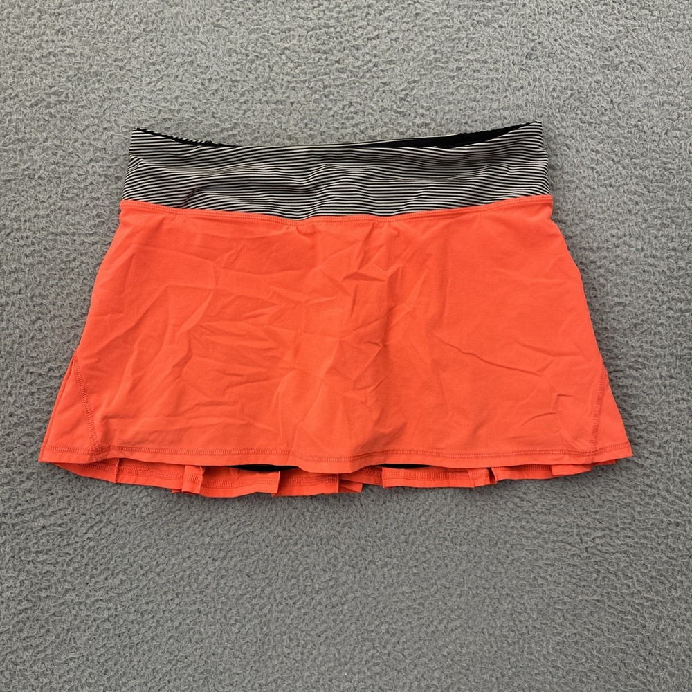 Lululemon Run Pace Setter Skirt Skort Light Flare Athletic Tennis Women's 6 - Picture 2 of 8
